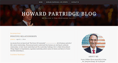 Desktop Screenshot of howardpartridgeblog.com